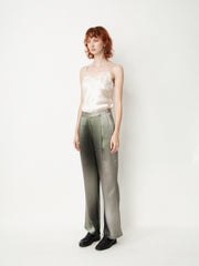 Silk Wide Leg Trousers